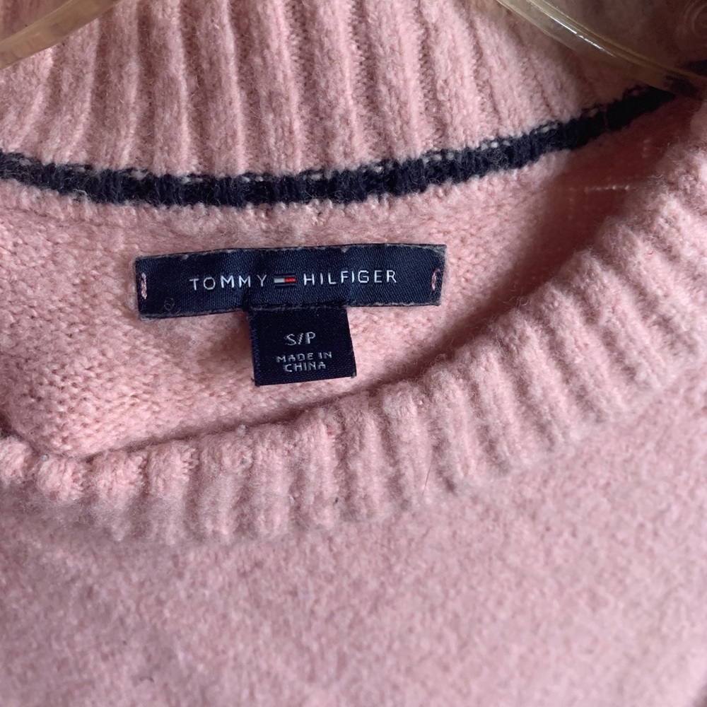 Pink Tommy Hilfiger sweater